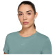Nike Γυναικεία κοντομάνικη μπλούζα Sportswear Chill Knit Cropped T-Shirt